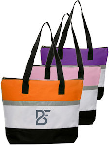 Tote Bags: Tri Paneled Tote Bags